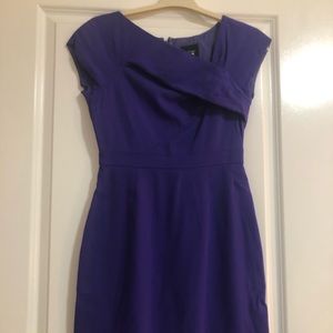 Classic purple suit dress